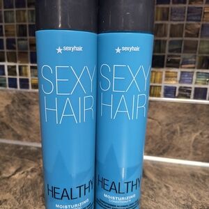 Sexy Hair Blue Moisturizing Shampoo and Conditioner Set